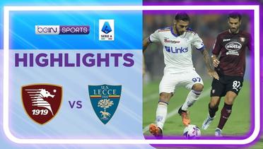 Match Highlights  | Salernitana vs Lecce |  Serie A 2022/2023