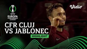 Highlight - CFR Cluj vs Jablonec | UEFA Europa Conference League 2021/2022
