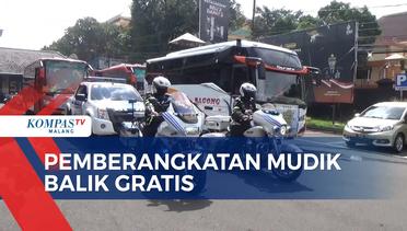 3 Bus Diberangkatkan Mudik Balik Gratis ke Jakarta dan Semarang