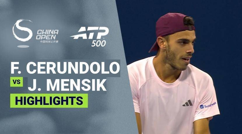 Francisco Cerundolo vs Jakub Mensik - Round 2 (HSBC Moon) | ATP 500: China Open 2026