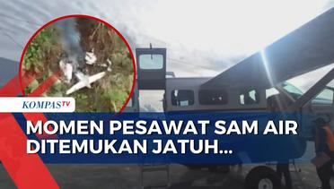 Pesawat SAM Air Ditemukan di Tengah Hutan dalam Kondisi Terbakar!
