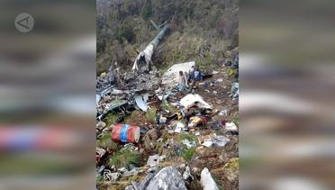 Tim Gabungan temukan Heli MI-17 jatuh di Distrik Oskop Pegunungan Bintang
