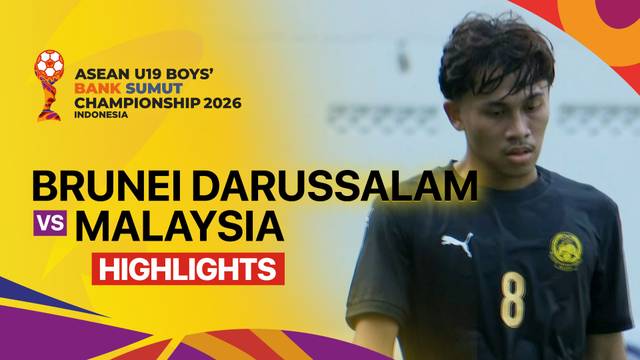 Brunei Darussalam vs Malaysia - Highlight | ASEAN U19 Boys' Bank Sumut Championship 2026