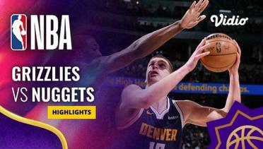 Memphis Grizzlies vs Denver Nuggets - Highlights | NBA Regular Season 2023/24