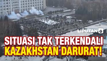 Kazhakhstan Darurat! Warga Protes Besar-Besaran sampai Serang Pejabat