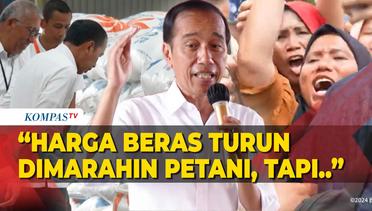 Jokowi: Kalau Harga Beras Turun Dimarahi Petani, Kalau Naik Saya Dimarahi Ibu-Ibu