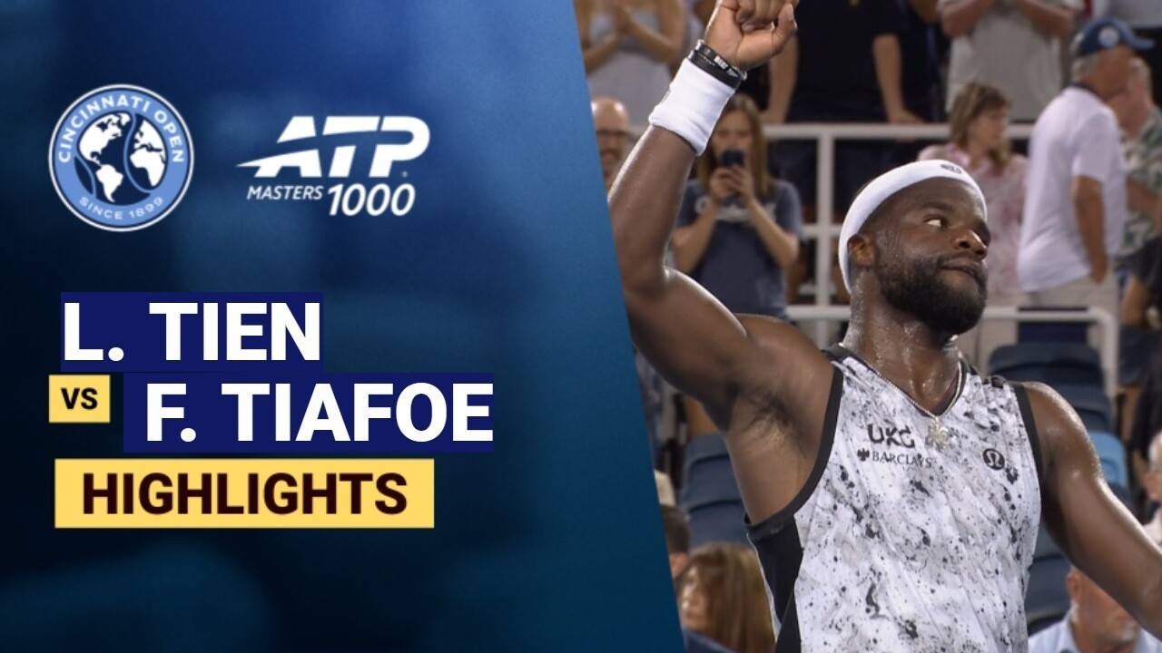 Learner Tien vs Frances Tiafoe - Round 3 (P&G Stadium Court) - ATP 1000: Cincinnati Open 2026