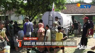 Tegal Krisis Air Bersih, Warga Serbu Bantuan dari PMI - Liputan 6 Terkini