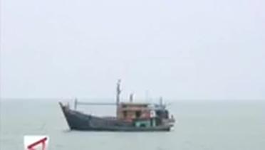 Kapal Pencuri Ikan Diledakkan Di Medan