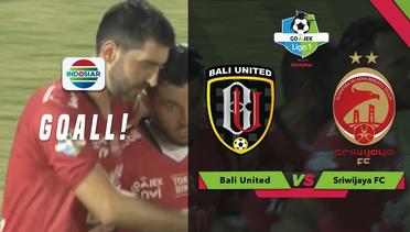 Goal Stefano Lilipaly - Bali United (3) vs (3) Sriwijaya FC | Go-Jek Liga 1 Bersama Bukalapak