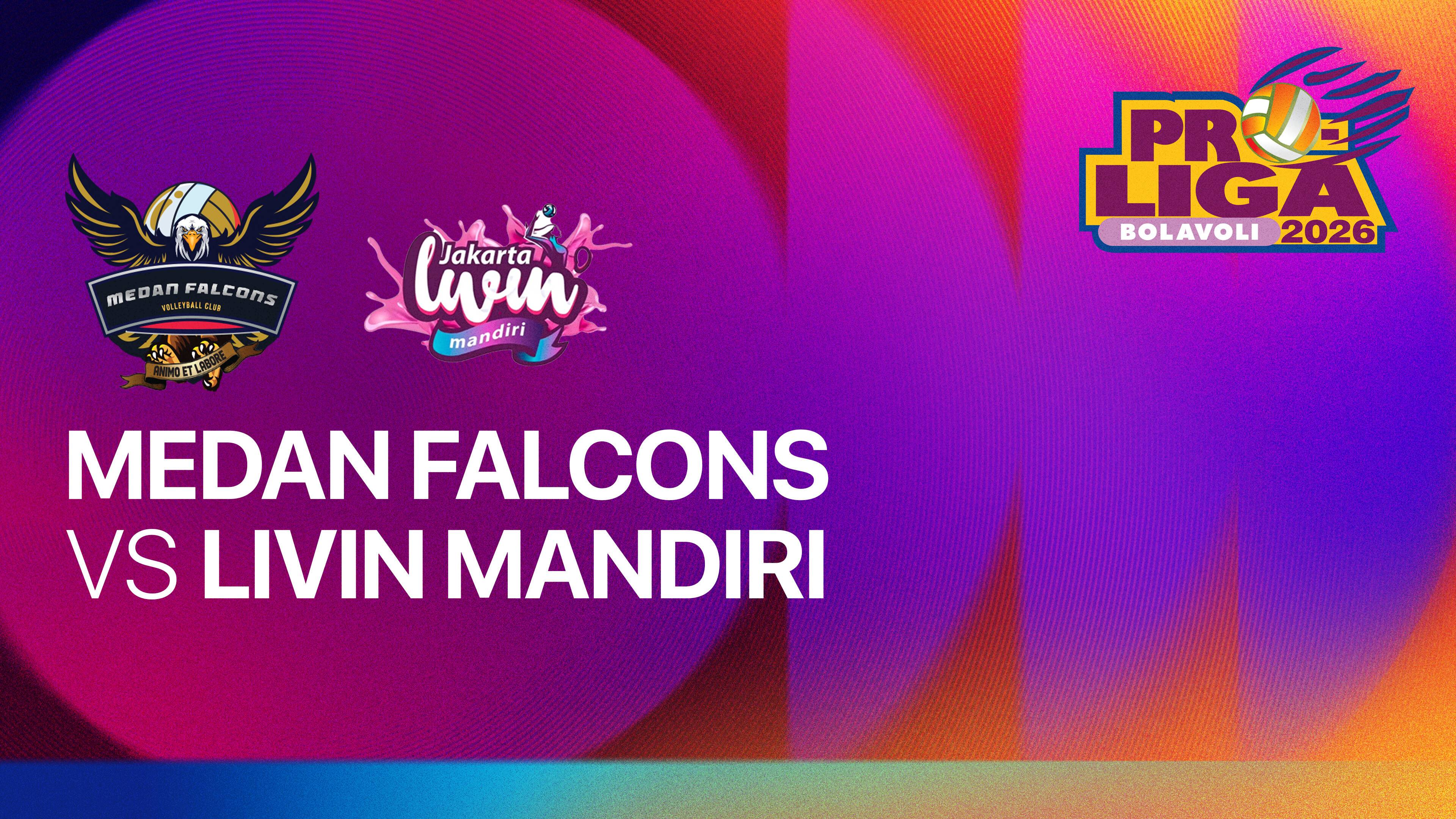 Falcons Volleyball Club Putri vs Jakarta Livin Mandiri