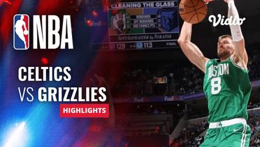 Boston Celtics vs Memphis Grizzlies - Highlights | NBA Regular Season 2023/24