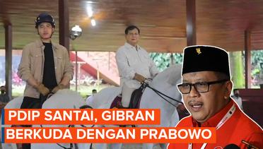 PDI-P Santai Kadernya Berkuda Bareng Prabowo Subianto