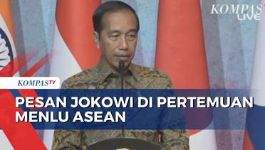 Jokowi Terima Kunjungan Kehormatan Menlu Se-ASEAN, Sampaikan Pesan Perdamaian Dunia