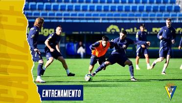The team worked in the stadium thinking about Almeria (12-27-22)
