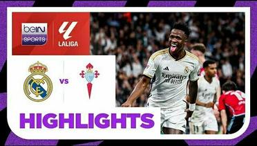 Real Madrid vs Celta Vigo - Highlights | LaLiga Santander 2023/24