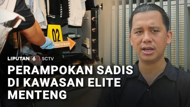 Perampokan Sadis di Kawasan Elite Menteng | Liputan 6