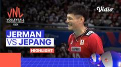 Match Highlights | Jerman vs Jepang | Men's Volleyball Nations League 2022