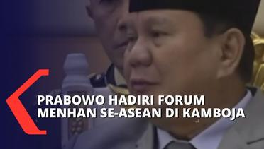 Hadiri Forum Menhan se-ASEAN di Kamboja, Prabowo: Perdamaian Kawasan Harus Dijaga!