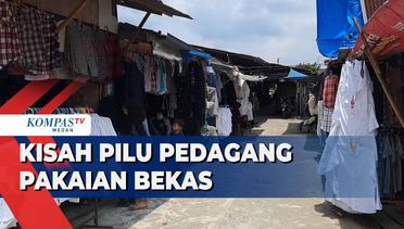 Kisah Pilu Pedagang Pakaian Bekas di Medan yang Kehilangan Mata Pencarian