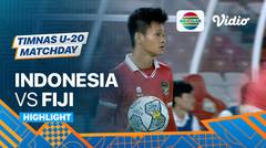 Full Highlights - Indonesia VS Fiji | Timnas U-20 Matchday 2023