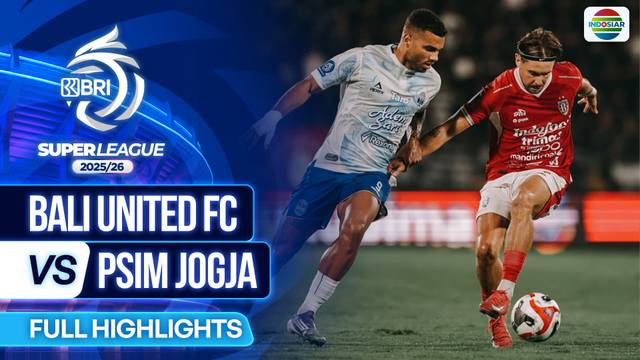 Bali United FC VS PSIM Jogja - Full Highlights | BRI Super League 2025/26