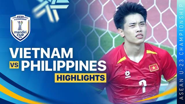 Semifinal: Vietnam vs Philippines - Highlight | ASEAN U-23 Championship Mandiri Cup 2025