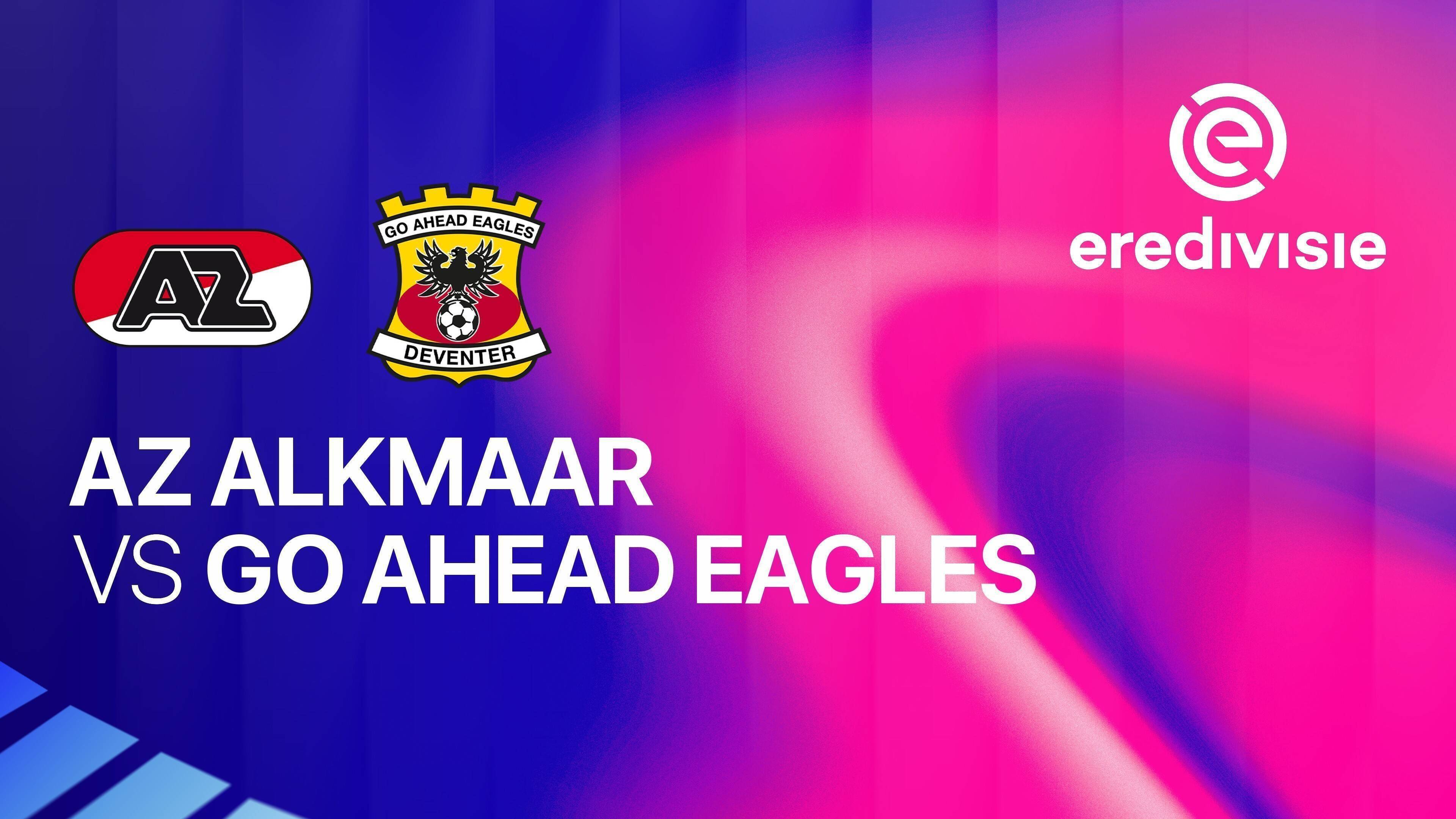 AZ Alkmaar vs Go Ahead Eagles