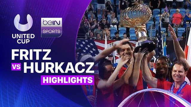 T. Fritz (USA) vs H. Hurkacz (POL) - Highlights | United Cup 2025
