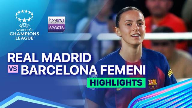 Real Madrid vs Barcelona Femeni - Highlight | UEFA Women's Champions League 2025/26