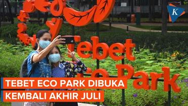 Pemprov Buat Aturan Baru Pengunjung Tebet Eco Park