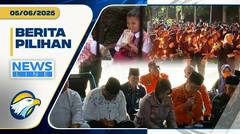 Berita Pilihan - Doa Bersama Tragedi Gunung Kuda Siswa di Depok Masuk Jam 6 Pagi, & Aksi 1000 Lilin