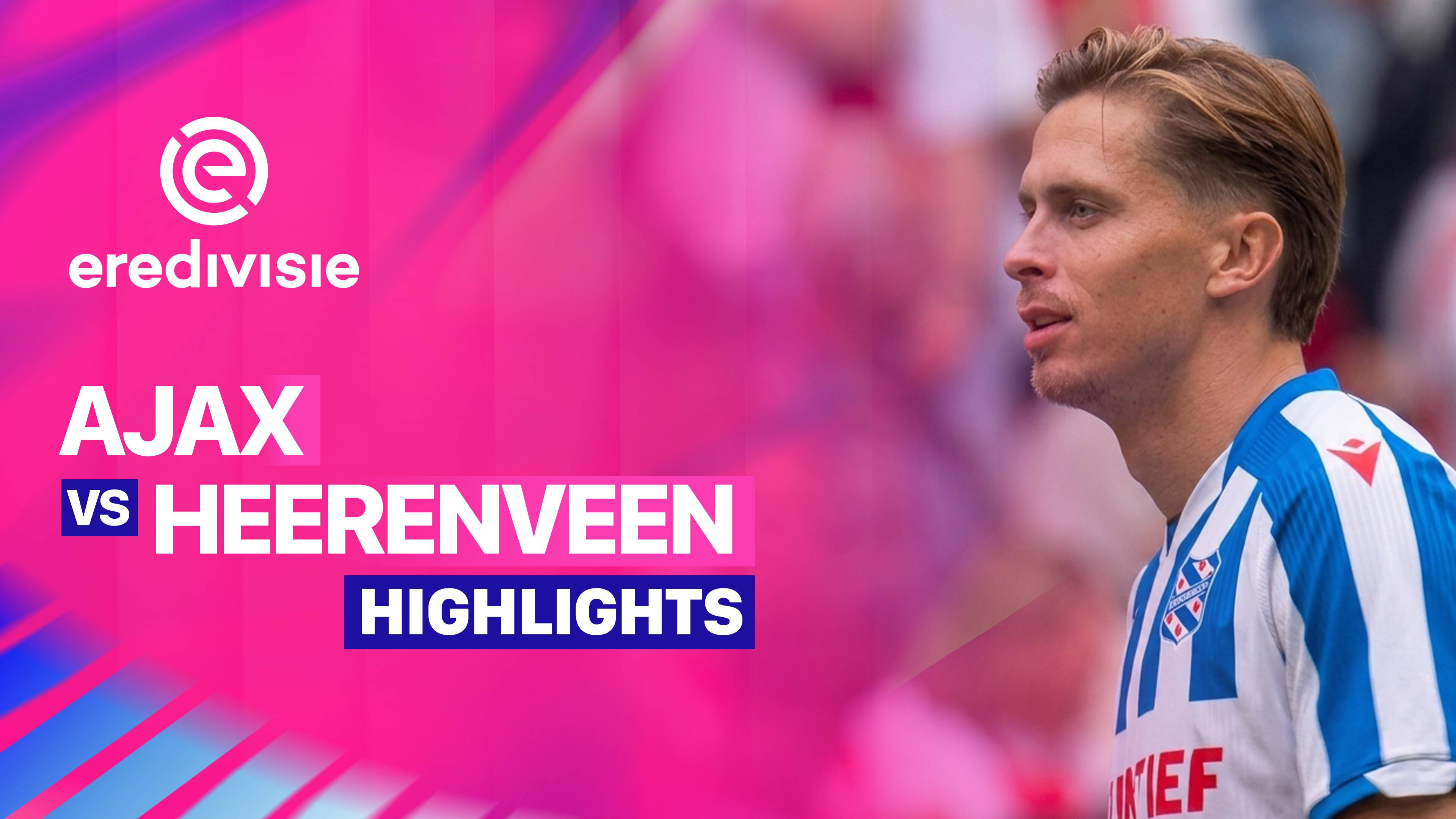 Ajax vs Heerenveen