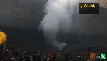Khidmadnya Yadnya Kasada 2017 di Gunung Bromo