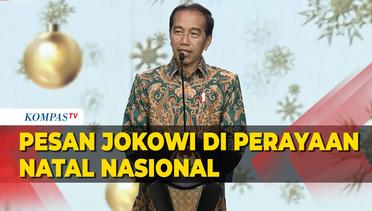 Pesan Jokowi Saat Hadiri Perayaan Natal Nasional di Surabaya