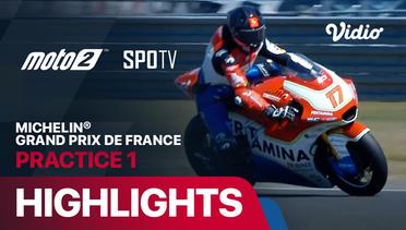 MotoGP 2024 Round 5 - Michelin Grand Prix de France Moto2: Practice 1 - Highlights  | MotoGP 2024