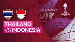 Full Match - Thailand vs Indonesia | AFF U-18 Women's Championship 2022