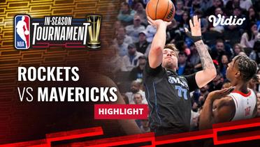 Houston Rockets vs Dallas Mavericks - Highlights | NBA In-Season Tournament 2023