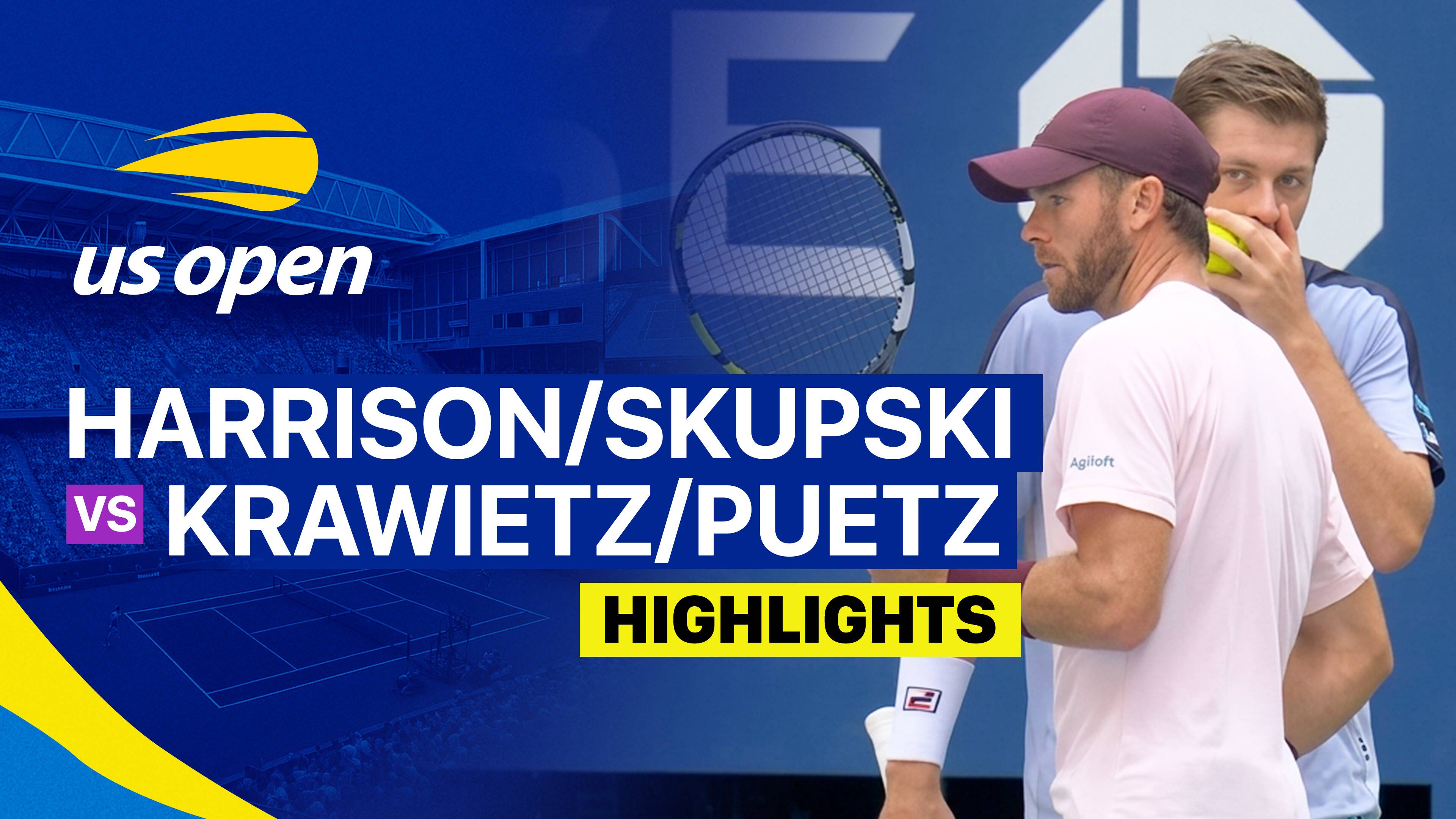 Christian Harrison/Neal Skupski vs Kevin Krawietz/Tim Putz - Men's Doubles Finals | US Open Tennis Championships 2026