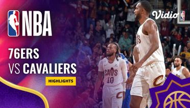 Philadelphia 76ers vs Cleveland Cavaliers - Highlights | NBA Regular Season 2023/24