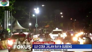 Jalan Raya Gubeng Surabaya Dibuka, Truk Muatan Barang Dilarang Melintas - Fokus Pagi