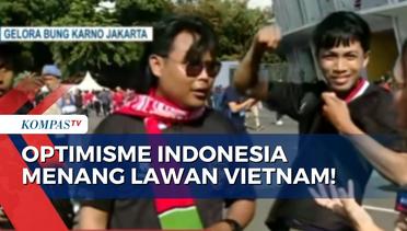 Skuad Garuda Dinilai Lebih Matang, Supporter Optimis Indonesia Bisa Menang Lawan Vietnam!
