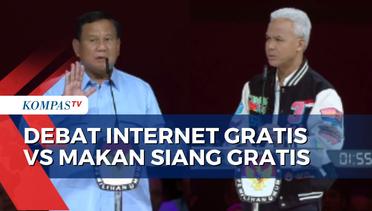 Momen Panas Ganjar Sindir Prabowo soal Ucapan Internet Gratis dan 'Otak Lambat'