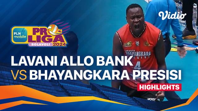 Final Putra: Jakarta Lavani Allo Bank Electric vs Jakarta Bhayangkara Presisi - Highlights | PLN Mobile Proliga 2024