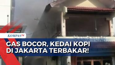 Akibat Gas Bocor, Kedai Kopi di Gambir Jakarta Terbakar! Ada Korban Jiwa?