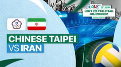 Chinese Taipei vs Iran - Full Match | 22nd Asian Men's U-20 Volleyball Championship