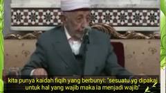 Tasbih Bidah - Syeikh Sa'id Ramadhan Al Buthi