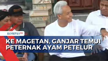 Kampanye ke Magetan Jatim, Ganjar Pranowo Dengarkan Keluhan Peternak Ayam Petelur