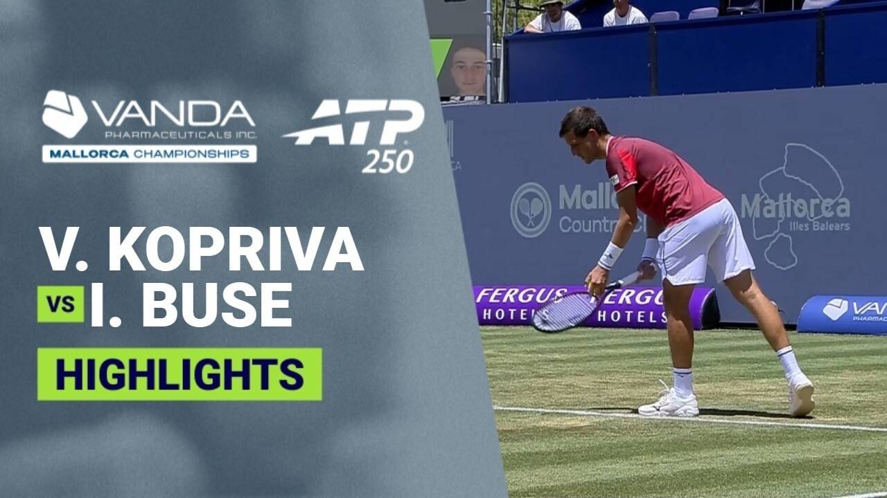 Vit Kopriva vs Ignacio Buse - Round 2 | ATP 250: Vanda Pharmaceuticals Mallorca Championships 2026
