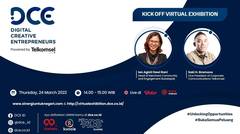 Kick Off Virtual Exhibition Digital Creative Entrepreneurs Telkomsel